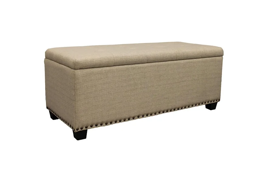 Cameron Upholstered Storage Bench by Parker Living at Esprit Decor Home Furnishings